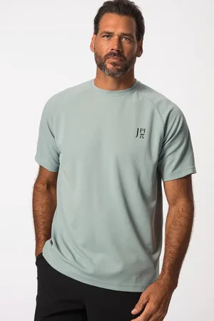 JP 1880 T-Shirt T-Shirt Fitness Halbarm Rückenprint - Verkäufer: Popken Fashion Group