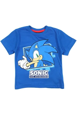 Sonic The Hedgehog Print-Shirt Kinder Junge kurzarm T-Shirt Shirt Gr. 98 bis 128, Baumwolle - Verkäufer: WS-Trend