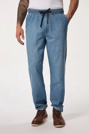 JP 1880 Cargohose JP Fashion Hose Leinenmix Schlupfbund Loose Fit - Verkäufer: Popken Fashion Group