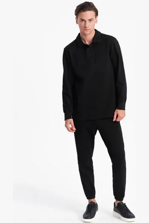 Ombre Clothing Jogginganzug Herren-Sweatshirt-Set mit Polokragen + Jogginghose (weatshirt-Set mit Polokragen + Jogginghose) - Verkäufer: