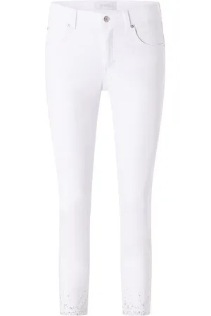 Angels Slim-fit-Jeans ORNELLA SPARKLE white - Verkäufer: Lieblingsstücke