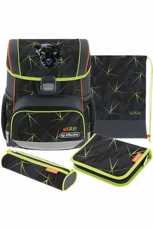 HERLITZ Schulranzen Set Loop Plus 10-teilig 2025 Jungen Wild Life - Verkäufer: Team-Shop-24