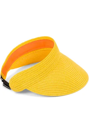 styleBREAKER Visor Papierstroh Visor Cap Einfarbig (1-St) - Verkäufer: