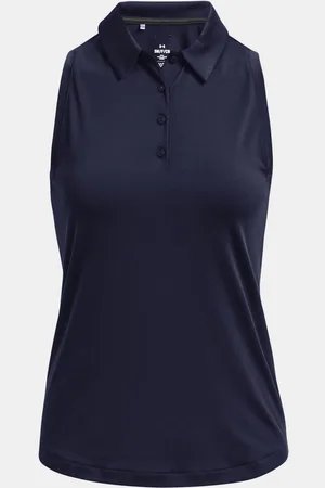 Under Armour Poloshirt Under Armour Golf Polo Playoff Sleeveless Navy Damen L - Verkäufer: Svens Golfshop GmbH