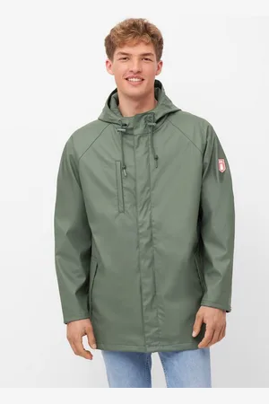 Derbe Regen- und Matschjacke Passby_plain wasserabweisend, winddicht, Kapuze
