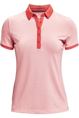 Under Armour Poloshirt Under Armour Golf Polo Zinger Shortsleeve Novelty Rosé Damen UK M - Verkäufer: Svens Golfshop GmbH