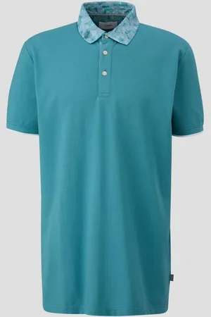 QS by s.Oliver Kurzarmshirt Poloshirt mit Piquéstruktur - Verkäufer: