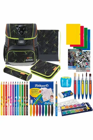 HERLITZ Schulranzen Set Loop Plus 14-teilig Special Edition 2024 Jungen Wild Life - Verkäufer: Team-Shop-24