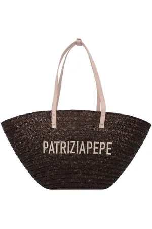 Patrizia Pepe Shopper Summer Straw, Bast - Verkäufer: WE LOVE BAGS