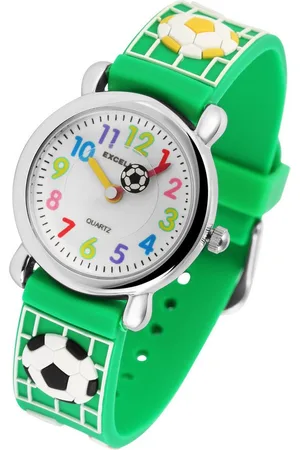 Karma Quarzuhr Kinderuhr Fußball Jungenuhr Mädchenuhr Uhr für Kinder bunt, Armbanduhr analog Kinder Kicker Sport - Verkäufer: Sanixa