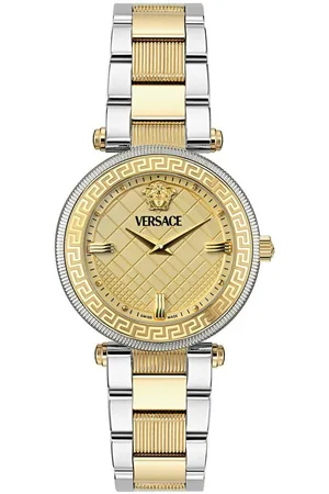 VERSACE Quarzuhr REVE VE8B00324, Armbanduhr, Damenuhr, Saphirglas, Swiss Made, analog