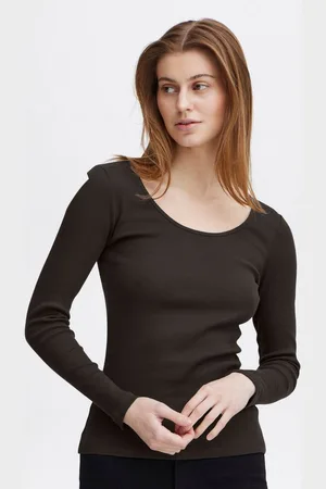 Oxmo Longsleeve OXIskat basic Longsleeve aus Rippe - Verkäufer: meinemarkenmode
