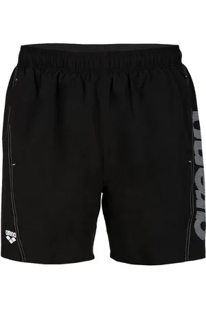 Arena Badeshorts NOS FUNDAMENTALS LOGO BOXER,B DK PURPLE DUST/WHITE - Verkäufer: Sport Seeger