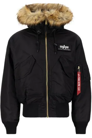 Alpha Industries Winterjacke Men - Bomber Jackets 45/P Hooded
