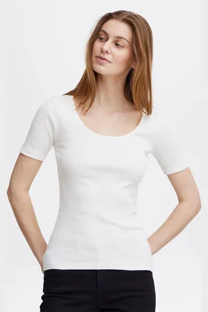 Oxmo T-Shirt OXIsan 2Pack basic T-Shirt aus Rippstoff - Verkäufer: meinemarkenmode