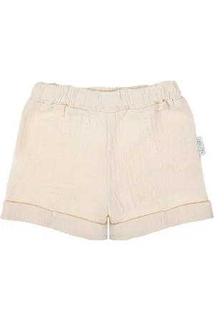 Bamar Nicol Shorts Musselin Baumwollshorts, Jungen, beige oder blau - Verkäufer: KiMo Selection