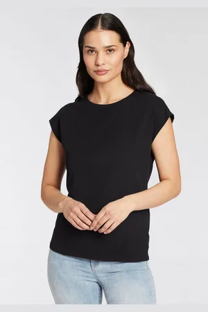 Laura Scott T-Shirt mit Zierknöpfen
