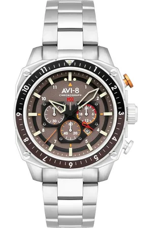 Avi-8 Quarzuhr AV-4100-33 Herrenuhr Hawker Hunter Dual Time Chronograph 43mm 5A AV-4100-33 Herrenuhr Hawker Hunter Dual Time Chronograph 43mm 5ATM - Verkäufer: Timeshop24