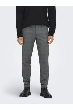 Only & Sons Chinohose Stoffhose Karierte Stretch Chino Trousers ONSMARK ONSMARK SLIM CHECK PANTS 9887 NOOS - Verkäufer: ARIZONAS