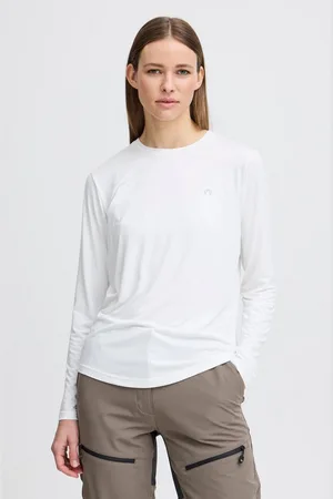 North Bend Longsleeve NBTergola W L/S Tee sportliches Longsleeve mit reflektierendem Logoprint - Verkäufer: meinemarkenmode