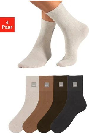 Bench Basicsocken (Packung, 4-Paar) mit Weblabel