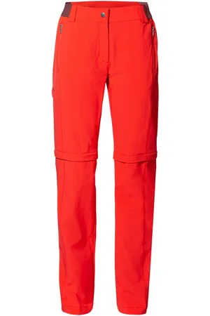 Vaude Trekkinghose Wo Farley Stretch ZO T-Zip Pan flame - Verkäufer: Schuhe und Sport Klausmann