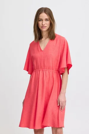 B YOUNG A-Linien-Kleid BYGAIYA Klassisches Kleid mit V-Ausschnitt - Verkäufer: meinemarkenmode