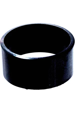 Kiss of Leather Fingerring Ring Fingerring schwarz 4 eckig dick - EDELSTAHL - Verkäufer: