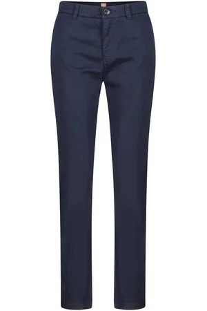 HUGO BOSS Chinohose Damen Chinohose C_TACHINI2-D Regular Fit (1-tlg) - Verkäufer: engelhorn