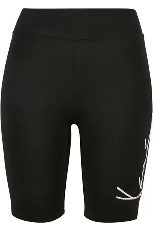 Karl Kani Stoffhose Damen SIGNATURE CYCLING SHORTS BLK (1-tlg)