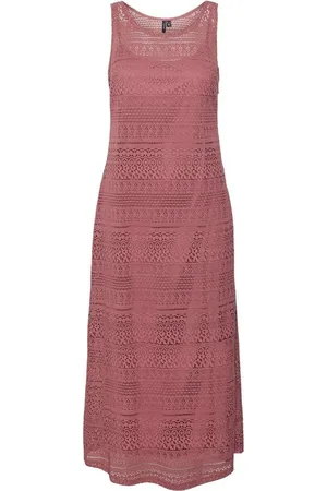 VERO MODA Spitzenkleid VMHONEY LACE SL 7/8 DRESS WVN