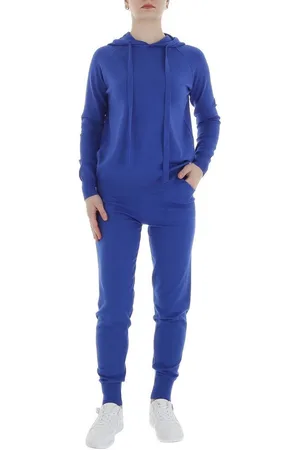 Ital-Design Jogginganzug Damen Freizeit (86365262), Kapuze Stretch Zweiteiler in - Verkäufer: