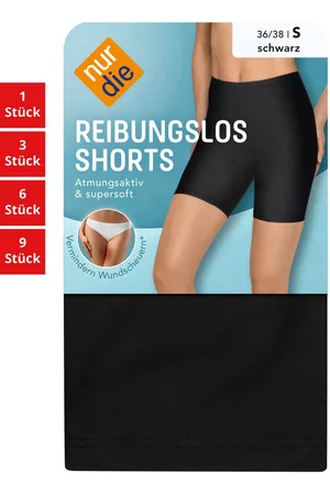 Nur Die Shorts Reibungslos Damen (1er/3er/6er/9er Pack, 1-tlg) Bermudas Kurze Hose - Verkäufer: HBOD