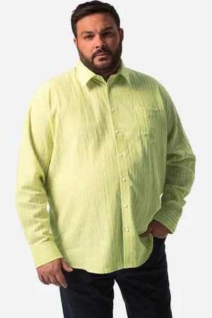 Boston Park Businesshemd Leinenmix-Hemd Langarm Streifen - Verkäufer: Popken Fashion Group