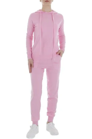 Ital-Design Jogginganzug Damen Freizeit (86365257), Kapuze Stretch Zweiteiler in - Verkäufer: