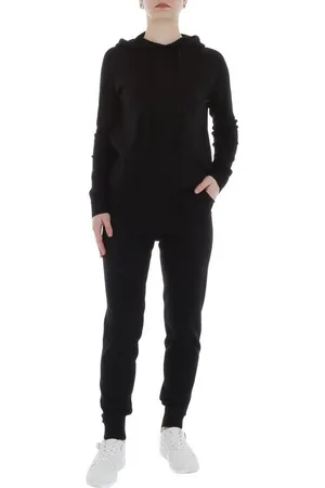 Ital-Design Jogginganzug Damen Freizeit (86365265), Kapuze Stretch Zweiteiler in - Verkäufer: