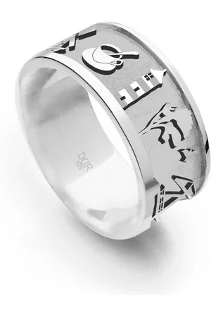 DUR Fingerring Schmuck: Ring "Ostfriesland hell", 925er Sterlingsilber, hell rhod - Verkäufer: Strandsandschmuck