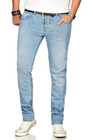 Alessandro Salvarini Stretch-Jeans ASAngelo Angenehme Passform durch vorhandenen Elasthan Anteil