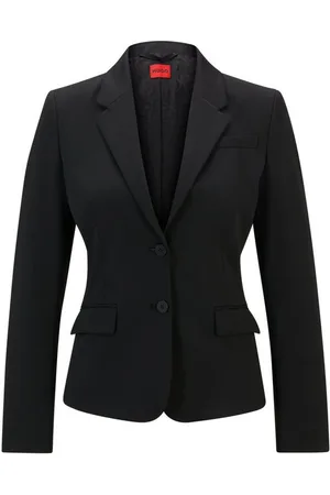 HUGO BOSS Allwetterjacke Regular-Fit Blazer Aredana - Regular Fit - Verkäufer: Robert Ley Damen & Herrenmoden GmbH & Co KG