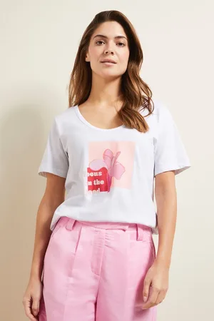 Bugatti T-Shirt mit Aufdruck
