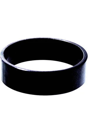 Kiss of Leather Fingerring Ring Fingerring schwarz 3 eckig dünn - EDELSTAHL - Verkäufer: