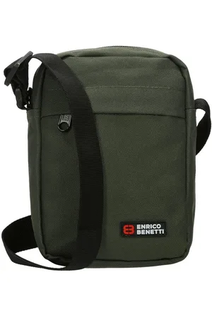 Enrico Benetti Umhängetasche Herren Crossbody Tasche (Schultertasche, kleine Herrentasche zum Umhängen), schwarz - Verkäufer: XiRRiX Innovations