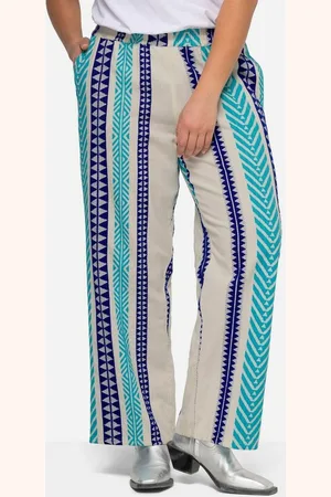 Angel of Style Schlupfhose Hose Jacquard-Streifen Elastikbund - Verkäufer: Popken Fashion Group