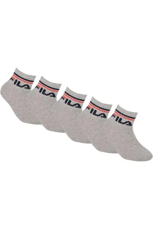Fila Kurzsocken (6er Pack) mit eingestricktem Logo im Bündchen, Kindersocken