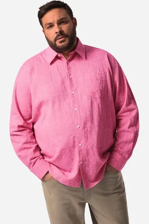 Boston Park Businesshemd Leinenmix-Hemd Langarm Streifen - Verkäufer: Popken Fashion Group