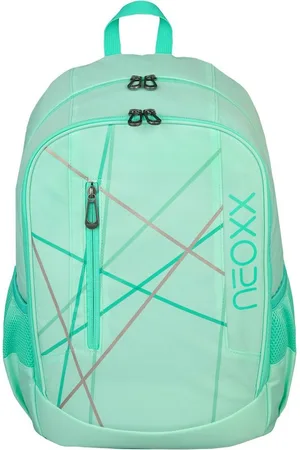 NEOXX Schulrucksack Flow, Mint To Be, teilweise aus recyceltem Material