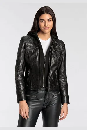 Mauritius Bikerjacke GWNinica OT mit Stepp- und Nieten-Details