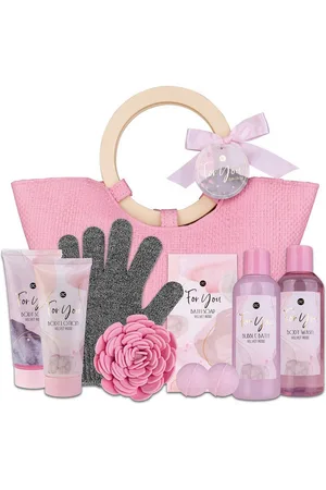 accentra Pflege-Geschenkset Pink Rose, in einer Handtasche - Verkäufer: Acora-Giving