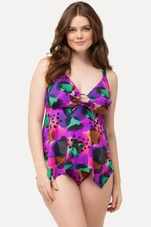 Ulla Popken Tankini Tankini Mustermix Zierring Softcups - Verkäufer: Popken Fashion Group