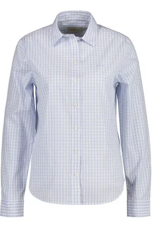 GANT Shirtbluse 4300215 Damen Bluse Regular Poplin Gingham - Verkäufer: APPAREL PARTNERS